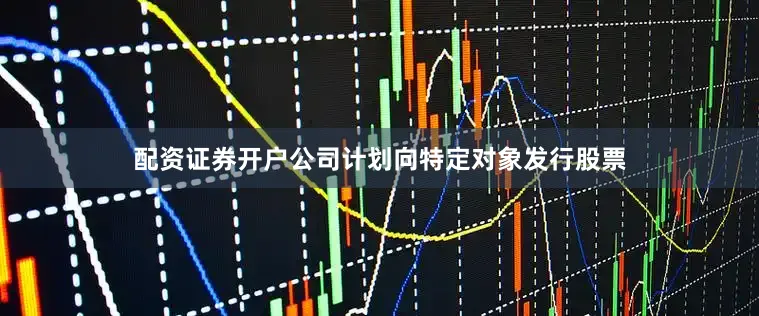 配资证券开户公司计划向特定对象发行股票