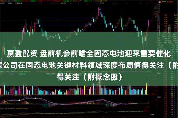 赢盈配资 盘前机会前瞻全固态电池迎来重要催化，这几家公司在固态电池关键材料领域深度布局值得关注（附概念股）