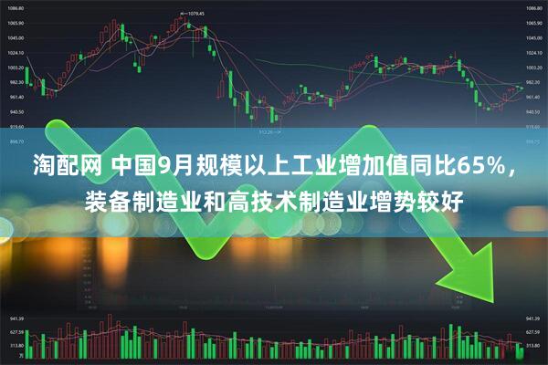 淘配网 中国9月规模以上工业增加值同比65%，装备制造业和高技术制造业增势较好