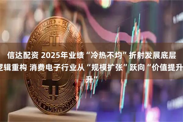 信达配资 2025年业绩“冷热不均”折射发展底层逻辑重构 消费电子行业从“规模扩张”跃向“价值提升”